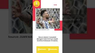Jelang Final Piala Dunia 2022, Lionel Messi Alami Cedera, Timnas Argentina Auto Ketar-ketir