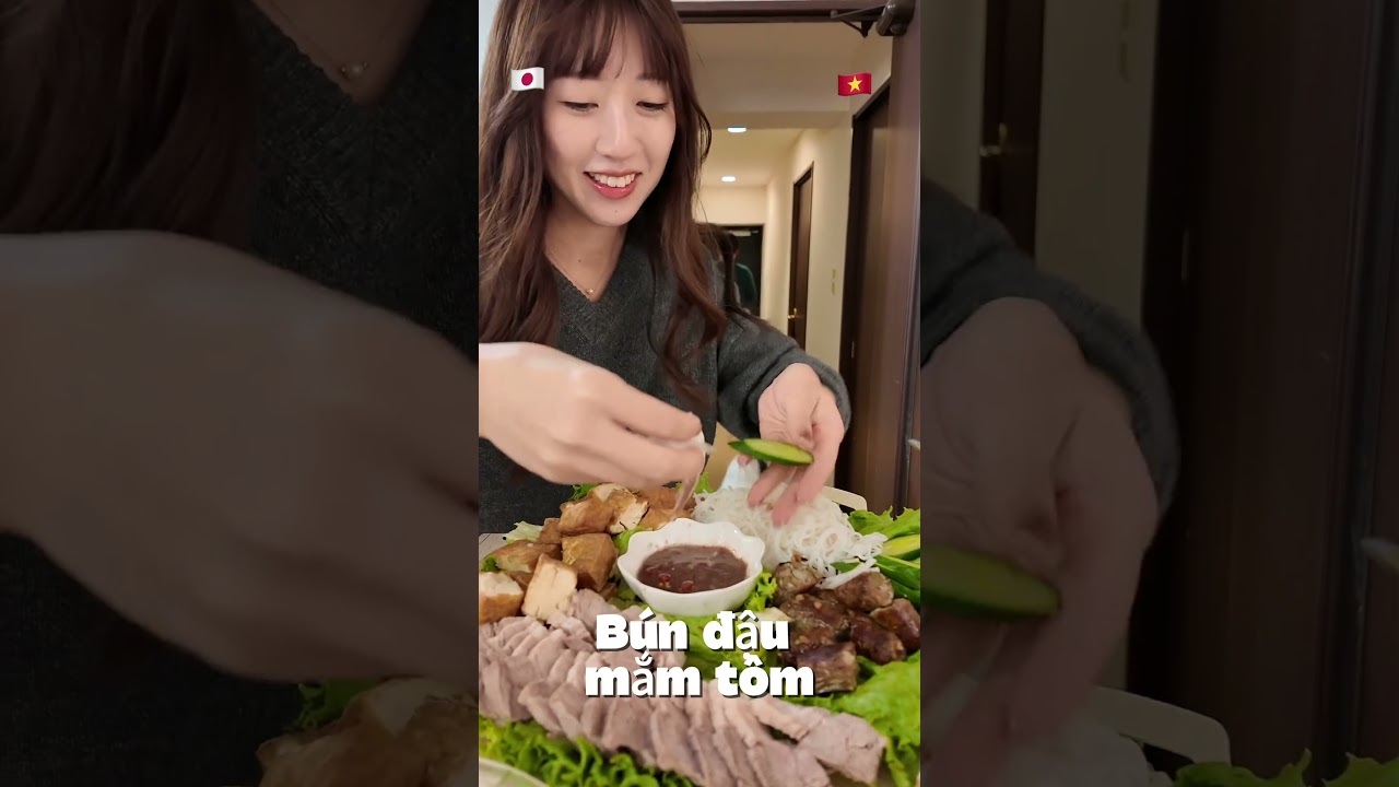 Kanako ăn '' MẮM TÔM'' như thế nào??