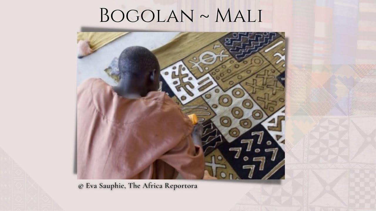 MINDS Textile Showcasing - Bogolan ~ Mali