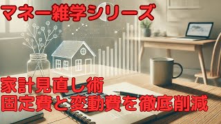 マネー雑学シリーズ：固定費と変動費を見直して家計をラクにする方法