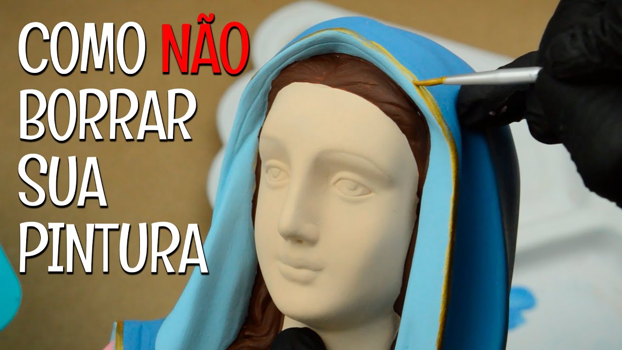 COMO NÃO BORRAR A PINTURA DE SUA PEÇA DE GESSO! ‹ Iolane Caron ›