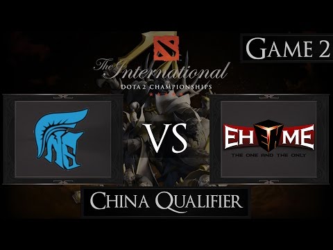 Dota 2 The International 2015 NewBee Young vs Ehome