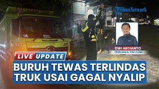 Tragis! Seorang Buruh di Balikpapan Tewas Seketika Terlindas Truk Akibat Gagal Menyalip