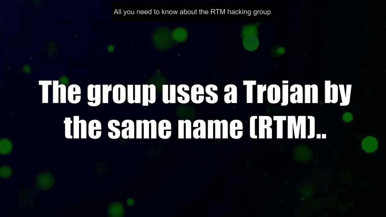 RTM Hacking Group; All you need to know