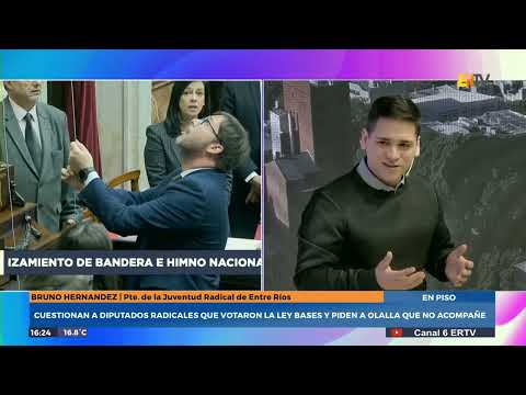 TT6 - Bruno Hernández - Presidente de la Juventud Radical de Entre Ríos.