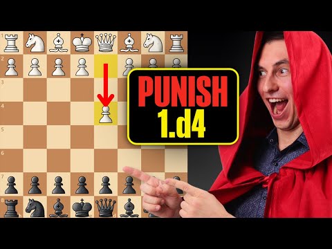 Puoi vincere l'84% delle partite con questa apertura contro 1.d4