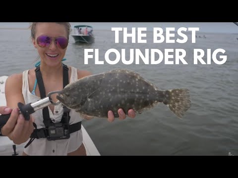 The BEST FLOUNDER RIG (LIVE BAIT) - How to Tie the Best Flounder Rig