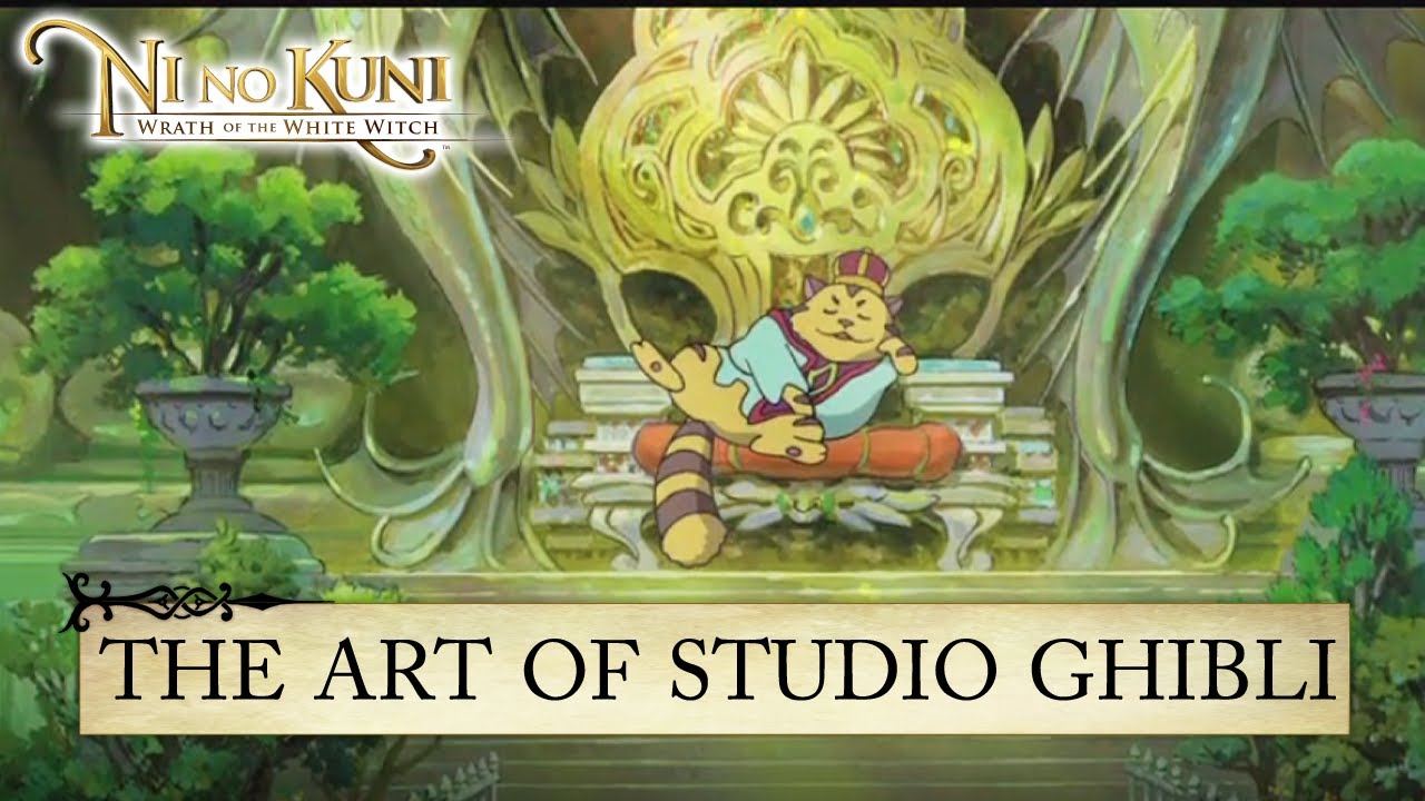 Ni no Kuni: Wrath of the White Witch - PS3 - The Art of Studio Ghibli (Behind the Scene #2) - YouTube