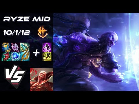 MID Ryze vs Vladimir - NA Challenger Patch 25.S2.3