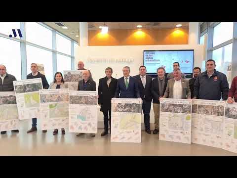 La Diputación entrega planes urbanísticos a 15 municipios pequeños de las comarcas de Ronda, Axarquía y Guadalhorce