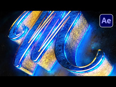 Easy After Effects Tutorial Particles Logo Text Animation Download Free Template