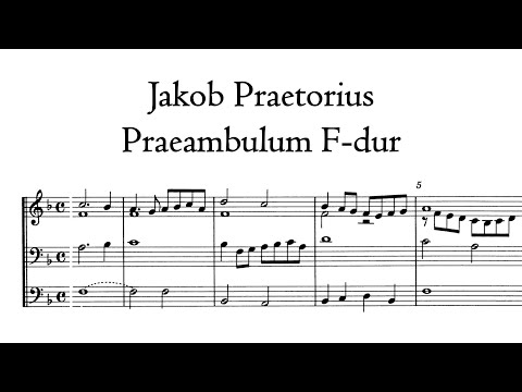 Praetorius - Praeambulum F-Dur / F Major - Schnitger organ, Steinkirchen, Hauptwerk