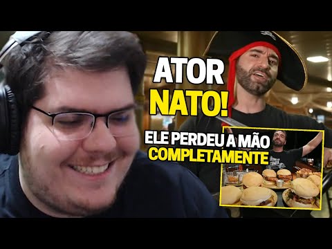 CASIMIRO REAGE: CORBUCCI DEVORANDO TUDO EM RESTAURANTE DE PIRATAS | Cortes do Casimito