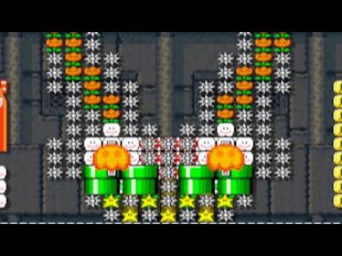 Jeff's Two Headed Bowser Returns by Jeff - Super Mario Maker - No Commentary 1bo