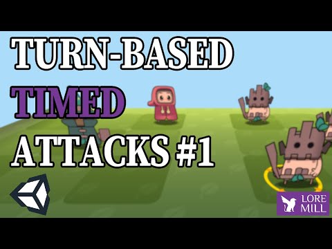 Turn Based Combat with Timed Attacks - Tutorial #1