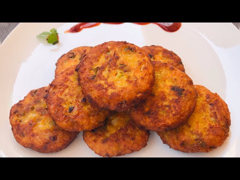 Leftover Rice Cutlets | Leftover Rice Tikki | Rice Potato Cutlet Recipe | How to Make Cutlet at Home