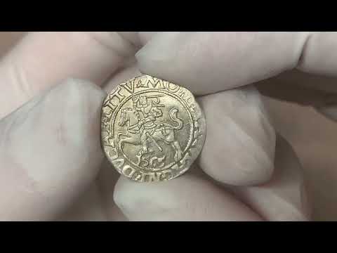 Zygmunt II August, Półgrosz Wilno 1565 - BEZ topora