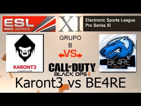 EPS XI - Karont3 vs BE4RE - Grupo B - Call of Duty: Black Ops 2