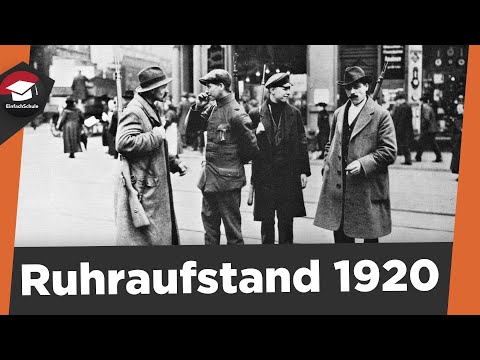 Ruhr Uprising 1920 simply explained - March Uprising - Weimar Republic - Red Ruhr Army explained!