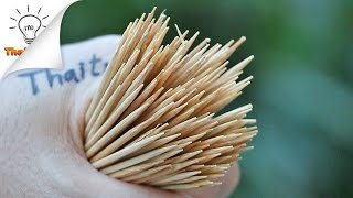 16 דרכים להשתמש בקיסמים | תאיטריק