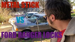 ITS HOW EASY TO UNLOCK A FORD RANGER??????