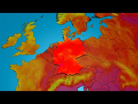 Omega-Lage bringt Hitze und Unwetter