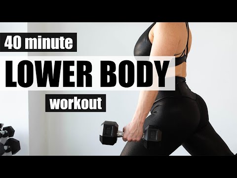 Stronger Series II: Lower Body Challenging 40 Minute Workout | Week 4