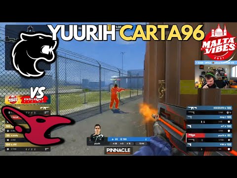FURIA vs MOUZ NXT Malta Vibes Knockout - CSGO HIGHLIGHTS | GAULES