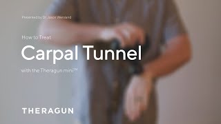 How To Treat Carpal Tunnel with your Theragun mini