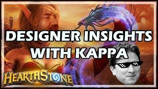 DESIGNER INSIGHTS WITH KAPPA - Hearthstone / Balance Patch