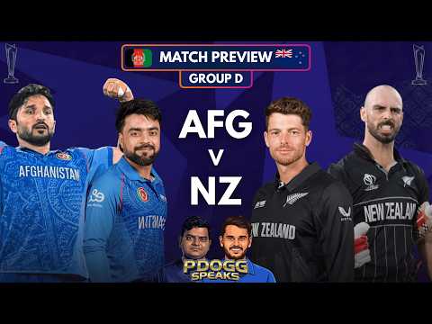 UPSET ALERT? Afghanistan vs New Zealand: The Chepauk Spin Trap! | Match Preview | Pdoggspeaks