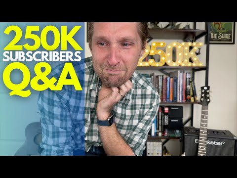 250K Subscriber Q&A! Guitar Lessons with Stuart!