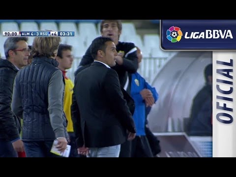 Expulsión de Francisco Rodríguez, entrenador del UD Almería