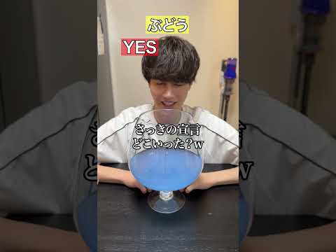 YES?? NO??選んだ食材でジュース作って親友に飲ませてみた