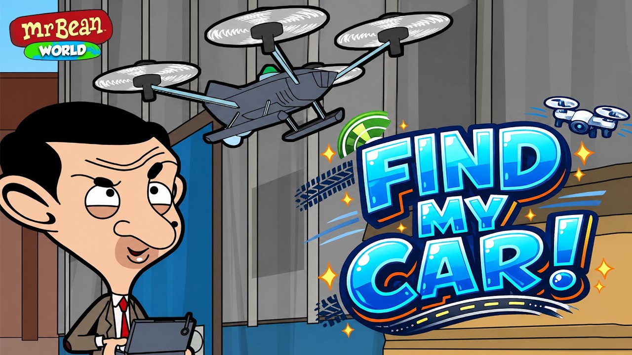 Mr Bean’s Drone Rescue Mission! | 4K | Mr Bean Animated Season 4 | FULL COMPILATION