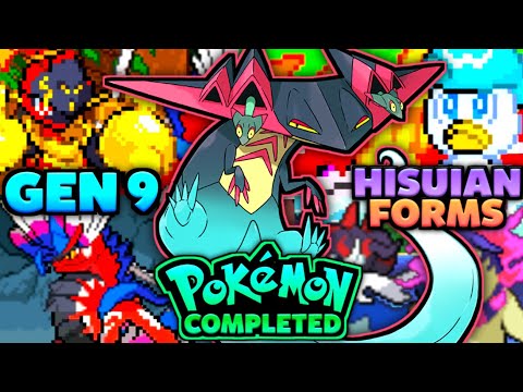 Pokemon GBA Rom Hack 2023 With Mega Evolution, Z-Moves, Gen 1-9