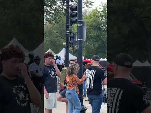 ABC News’ Selina Wang reports from UFC event at the White House