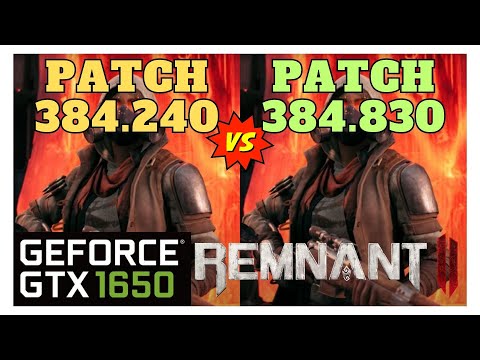 Remnant 2 | Patch 384.210 vs 384.830 | Gtx 1650 #gtx1650 #remnant2 #update