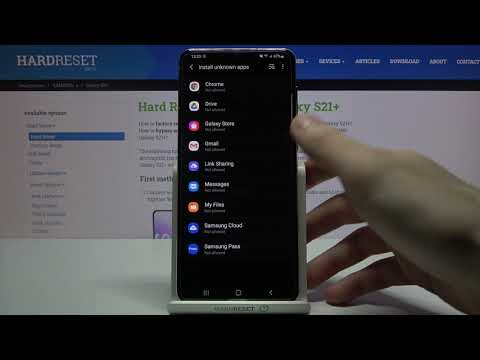 How to Enable Unknown Sources in SAMSUNG Galaxy S21+ - Allow App Installation