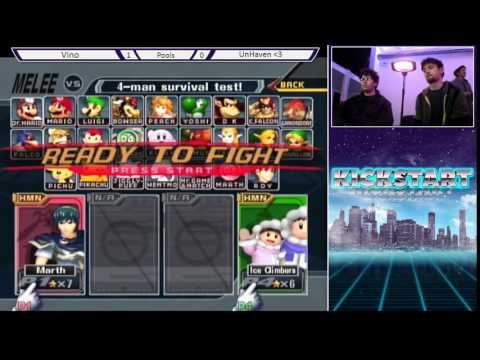 Kickstart 15 Pools - Vino (Marth) vs Unhaven (Ice Climbers)