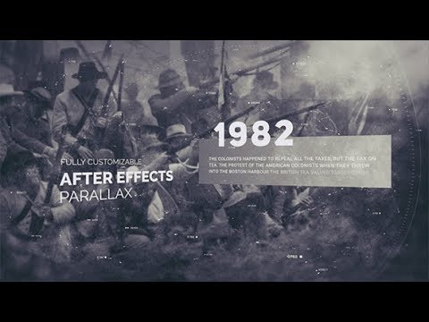 History Timeline Opener | After Effects template