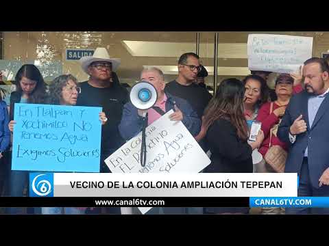 Video: Integrantes del PAN y vecinos de alcaldías de CDMX cierran oficinas de SEGIAGUA
