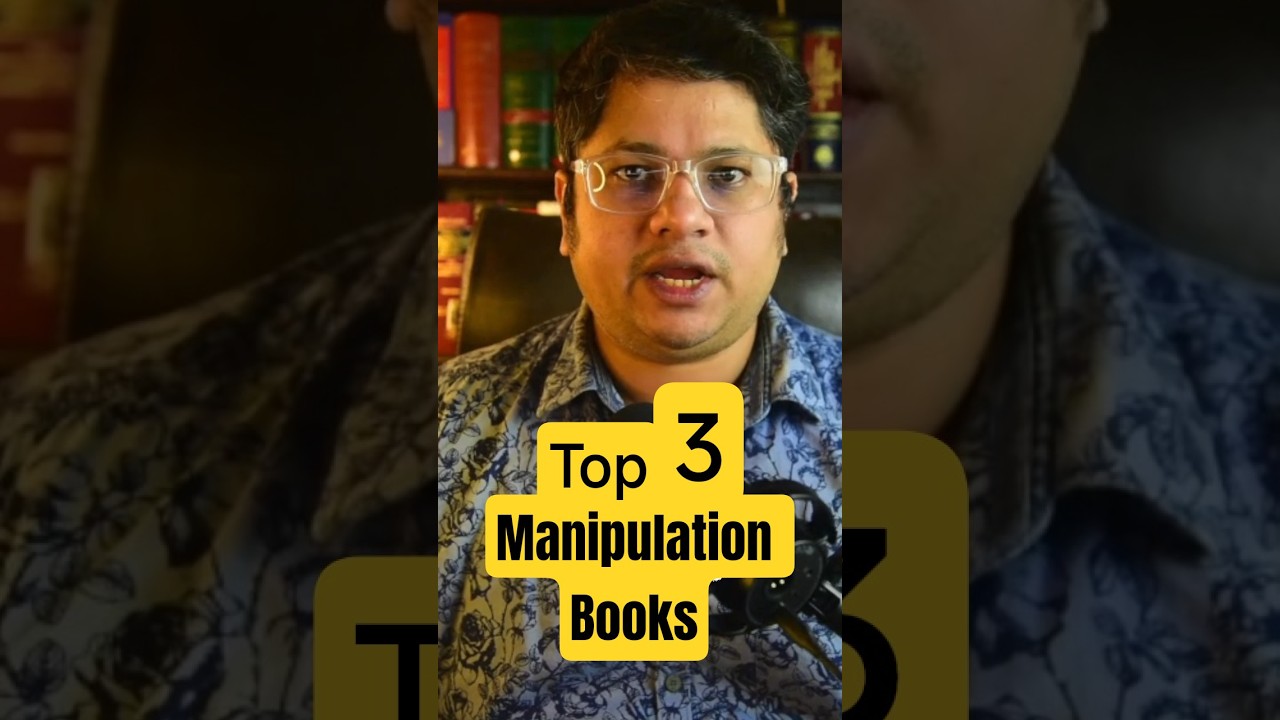 Top 3 Dangerous Manipulation Books you should Read. 😈🧠