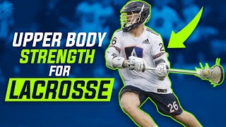 BEST Upper Body Strength Exercises For Lacrosse
