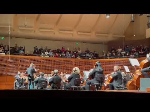 San Francisco Symphony Brahms Violin Concerto featuring Julia Fischer 2/25/24 (end)