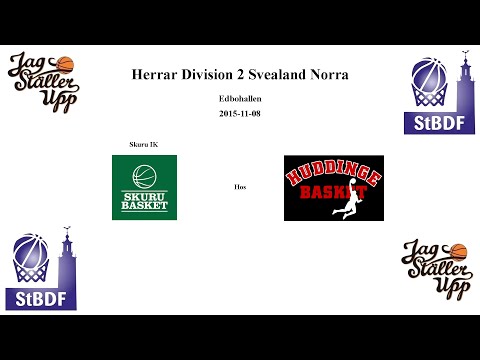 Skuru Basket (Herr) hos Huddinge Basket - 2015-11-08