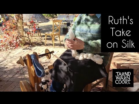 Ruth's tips for spinning with silk!