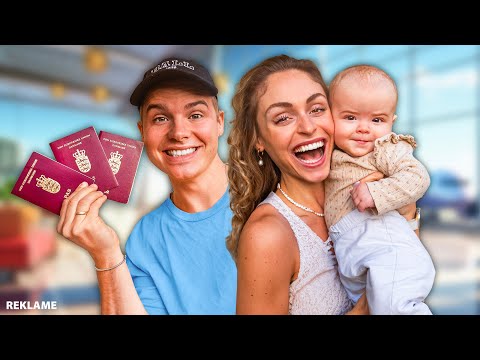 Vores første rejse med baby