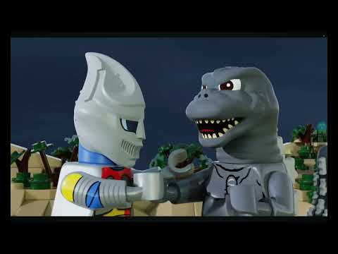 GODZILLA VS MEGALON LEGO