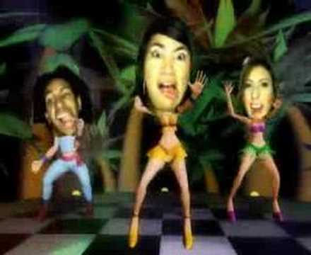 THE bumfaces doing the macarena